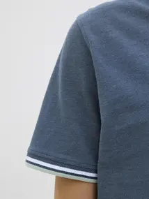 Jack&Jones - Polo - Blauw - Jjepaulos Polo Ss - 12136668