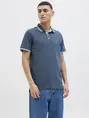 Jack&Jones - Polo - Blauw - Jjepaulos Polo Ss Noos - 12136668