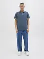 Jack&Jones - Polo - Blauw - Jjepaulos Polo Ss Noos - 12136668