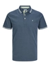 Jack&Jones - Polo - Blauw - Jjepaulos Polo Ss Noos - 12136668