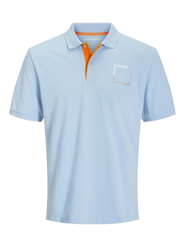 Jack&Jones - Polo - Blauw - Jjverner Polo Ss - 12269307