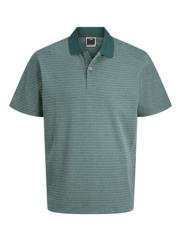 Jack&Jones - Polo - Donkergroen - Jcolatim Polo Ss Smu - 12283823