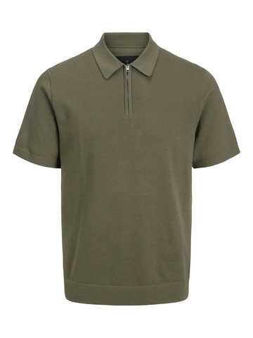 Jack&Jones - Polo - Donkergroen - Jprblamilano Spring Knit Polo - 12271401