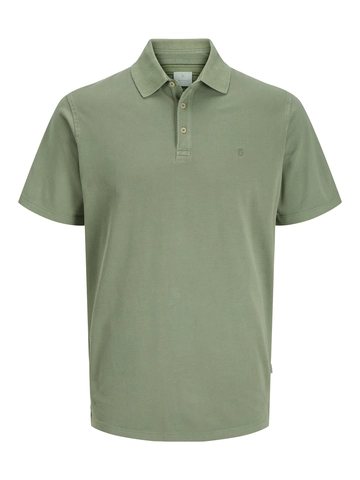 Jack&Jones - Polo - Donkergroen - Jprbluwilliam Wash Ss Polo - 12257315
