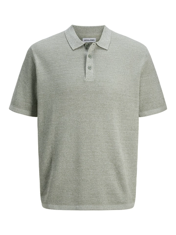 Jack&Jones - Polo - Groen - Jjegeorge Knit Polo Ss Sn - 12268281