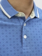 Jack&Jones - Polo - Kobaltblauw - Jprpaulos Play Aop Blu. Ss Pol - 12154548