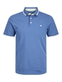 Jack&Jones - Polo - Kobaltblauw - Jprpaulos Play Aop Blu. Ss Pol - 12154548