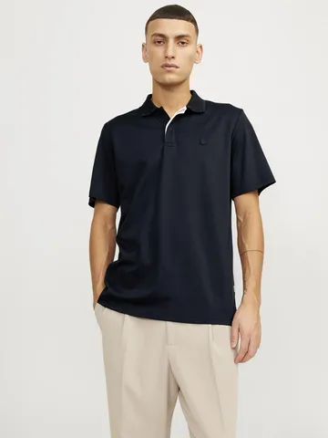 Jack&Jones - Polo - Marineblauw - Jprccrodney Ss Polo Noos - 12251180
