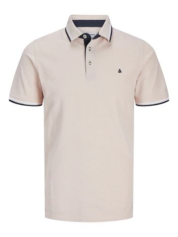 Jack&Jones - Polo - Roze - Jjepaulos Polo Ss - 12136668