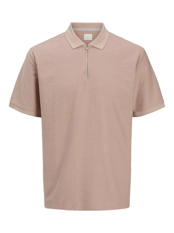 Jack&Jones - Polo - Roze - Jprccronnie Ss Zip Polo - 12274189