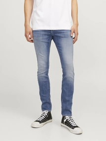 Jack&Jones - Slim Fit Jeans - Lichte Denim - Glenn Jjfox 489