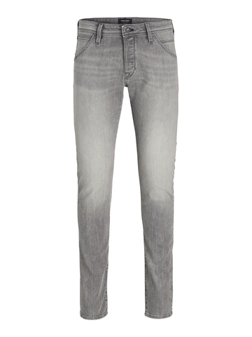 Jack&Jones - Slim Fit Jeans - Lichtgrijs - Glenn Jjfox Am 492 - 12259333