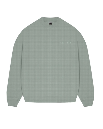 Jack&Jones - Sweater lange mouw - Aqua - Jcopacer Structure Crew Neck S - 12279683
