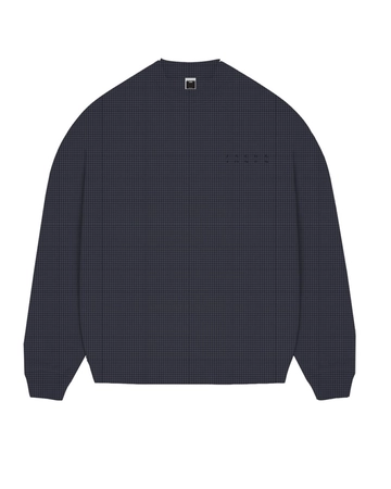 Jack&Jones - Sweater lange mouw - Marineblauw - Jcopacer Structure Crew Neck S - 12279683