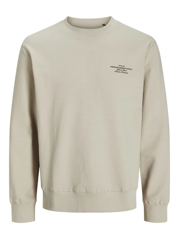 Jack&Jones - Sweater lange mouw - Zilver - Jprblachad Branding Sweat - 12261386