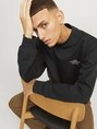 Jack&Jones - Sweater lange mouw - Zwart - Jprblachad Branding Sweat - 12261386
