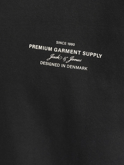 Jack&Jones - Sweater lange mouw - Zwart - Jprblachad Branding Sweat - 12261386