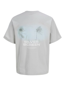 Jack&Jones - T-shirt korte mouw - Aqua - Jcosago Photo Back Tee Ss Crew - 12276731