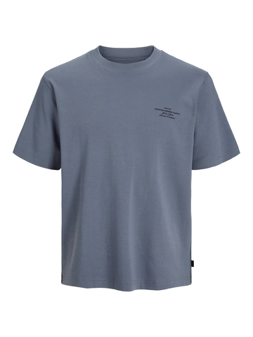 Jack&Jones - T-shirt korte mouw - Aqua - Jprblachad Branding Ss Crew - 12259357