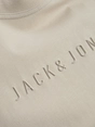 Jack&Jones - T-shirt korte mouw - Beige - Jcorecharge Mold Tee Ss Crew N - 12273070