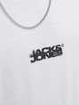 Jack&Jones - T-shirt korte mouw - Ecru - Jcosago Logo Slub Tee Ss Crew - 12276524
