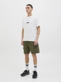 Jack&Jones - T-shirt korte mouw - Ecru - Jcosago Logo Slub Tee Ss Crew - 12276524