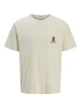 Jack&Jones - T-shirt korte mouw - Ecru - Jorcanggu Illu Tee Ss Crew Nec - 12277228