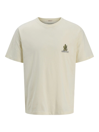 Jack&Jones - T-shirt korte mouw - Ecru - Jorcanggu Illu Tee Ss Crew Nec - 12277228