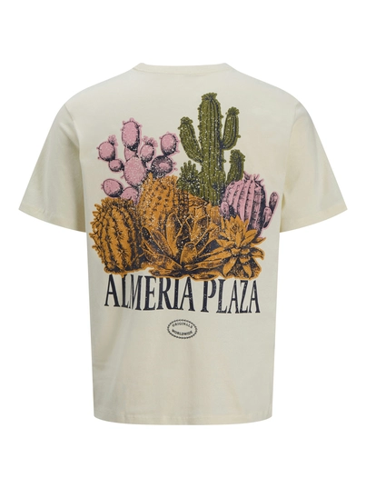 Jack&Jones - T-shirt korte mouw - Ecru - Jorcanggu Illu Tee Ss Crew Nec - 12277228