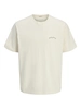 Jack&Jones - T-shirt korte mouw - Ecru - Jorhydra Cutout Tee Ss Crew Ne - 12277582