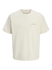 Jack&Jones - T-shirt korte mouw - Ecru - Jorhydra Cutout Tee Ss Crew Ne - 12277582