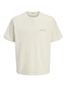 Jack&Jones - T-shirt korte mouw - Ecru - Jorhydra Cutout Tee Ss Crew Ne - 12277582