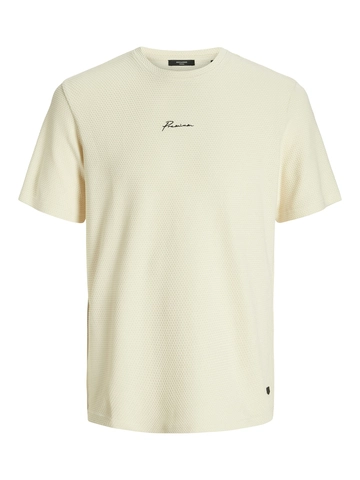 Jack&Jones - T-shirt korte mouw - Ecru - Jprblafranco Ss Tee Crew Neck - 12175825