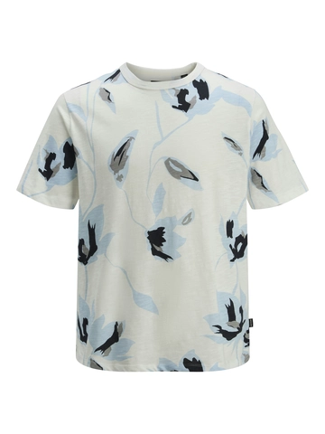 Jack&Jones - T-shirt korte mouw - Ecru - Jprblapalermo Aop Ss Tee - 12279351