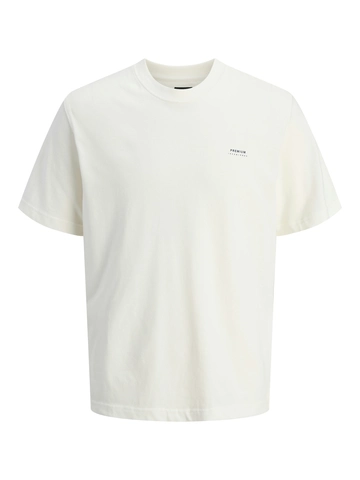 Jack&Jones - T-shirt korte mouw - Ecru - Jprblatom Ss Tee - 12276161