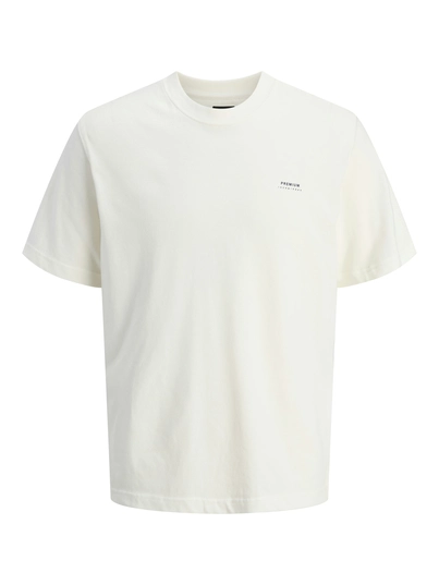 Jack&Jones - T-shirt korte mouw - Ecru - Jprblatom Ss Tee - 12276161