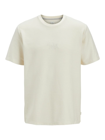 Jack&Jones - T-shirt korte mouw - Ecru - Jprccronnie Ss Tee - 12275657