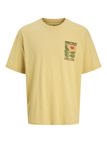 Jack&Jones - T-shirt korte mouw - Geel - Jprblumax Ss Tee - 12277775
