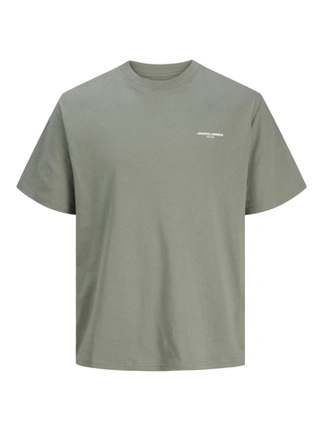 Jack&Jones - T-shirt korte mouw - Grijs - Jcolido Photo Back Tee Ss Crew - 1,23E+07