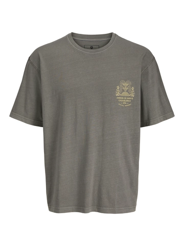 Jack&Jones - T-shirt korte mouw - Grijs - Jprblumanson Ss Tee - 12276300