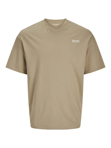 Jack&Jones - T-shirt korte mouw - Groen - Jjeames Tee Ss Crew Neck - 12268471