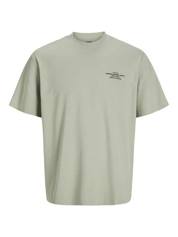 Jack&Jones - T-shirt korte mouw - Groen - Jprblachad Branding Ss Crew - 12259357
