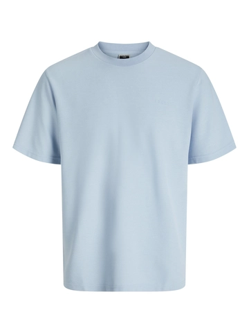 Jack&Jones - T-shirt korte mouw - Lichtblauw - Jcopacer Structure Tee Ss Crew - 12279906