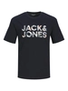 Jack&Jones - T-shirt korte mouw - Marineblauw - Jjebryan Corp Logo Tee Ss O-Ne - 12268127