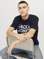 Jack&Jones - T-shirt korte mouw - Marineblauw - Jjebryan Corp Logo Tee Ss O-Ne - 12268127