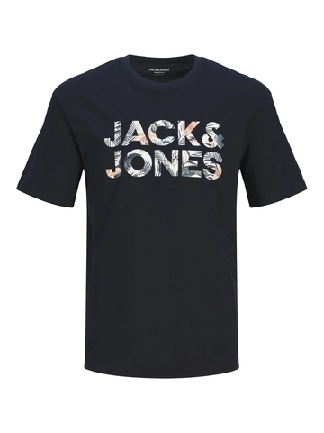 Jack&Jones - T-shirt korte mouw - Marineblauw - Jjebryan Corp Logo Tee Ss O-Ne - 12268127