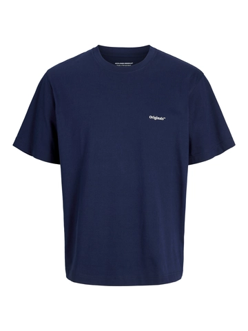 Jack&Jones - T-shirt korte mouw - Marineblauw - Jorparos Easter Sketch Tee Ss - 12273171