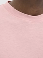 Jack&Jones - T-shirt korte mouw - Roze - Jcosago Logo Slub Tee Ss Crew - 12276524