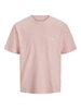 Jack&Jones - T-shirt korte mouw - Roze - Jorhydra Photo Tee Ss Crew Nec - 12276825