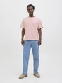 Jack&Jones - T-shirt korte mouw - Roze - Jorhydra Photo Tee Ss Crew Nec - 12276825